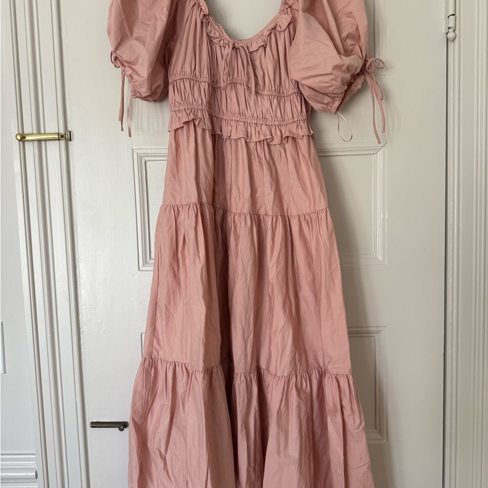 En Saison Pink Maxi Dress
